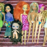 Barbie bratz Winx blocco 