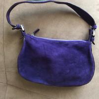 Borsa a mamo  Gianni Versace viola con strass