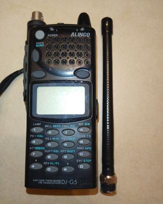 Alinco DJ G5 DJ-G5 bibanda full duplex UHF VHF
