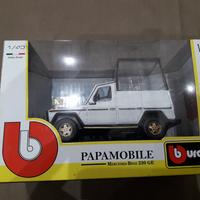 papa mobile modellino Burago scala 1/43