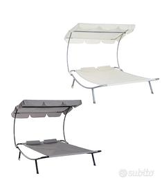 Lettino prendisole 2 colorazioni