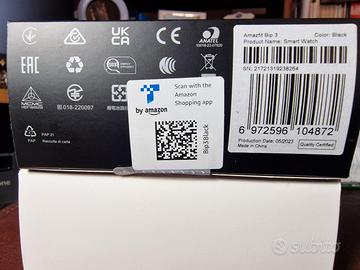 Orologio smartwatch Amazfit Bip3 