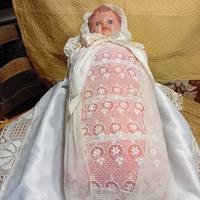 antico Gesu Bambino in fasce