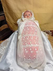 antico Gesu Bambino in fasce