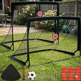 Kit porte da calcio ed accessori vari.