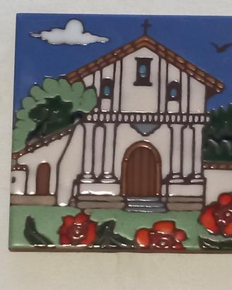 Piastrella/Quadro Ceramica California Mission Tile
