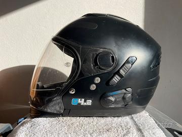 Casco moto modulare GREX con interfono