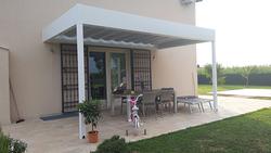 PERGOLA TELO SCORREVOLE  ADDOSSATA MT.3X3