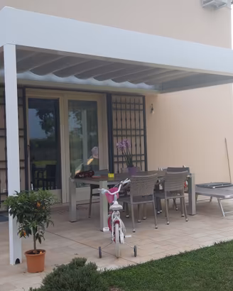 PERGOLA TELO SCORREVOLE  ADDOSSATA MT.3X3