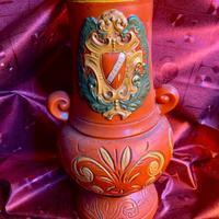 Anfora vaso stemma di Gualdo Tadino Gubbio