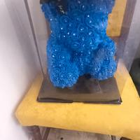 orsacchiotto blu comp da fiori  conf originale