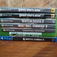 lotto giochi play 4 e Xbox one 
