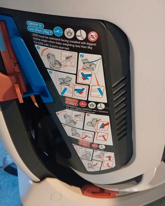 Seggiolino auto con attacchi isofix Chicco