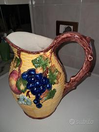 Brocca vintage dipinta a mano 