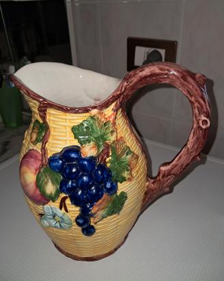 Brocca vintage dipinta a mano 