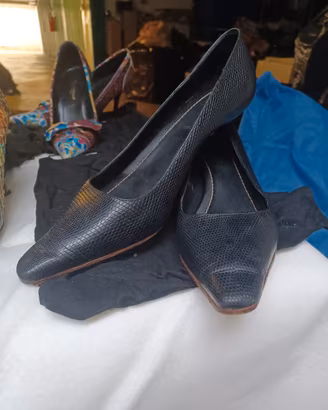 Blocco 15 scarpe firmate donna USATE