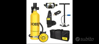 Bombola 1 litrro set completto sub