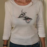 Maglietta bocche
