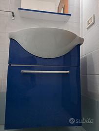 mobile bagno con lavabo + specchio