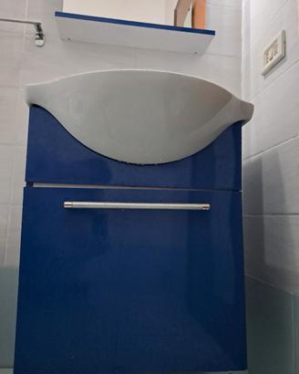 mobile bagno con lavabo + specchio