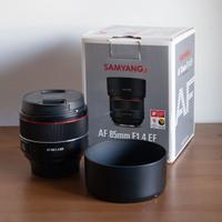 Obiettivo Canon Samyang 85mm F1.4 EF