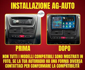 Fiat Doblò KIT COMPLETO Autoradio android stereo