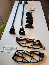 Set Barre Portatutto e Portasci Originali Ford