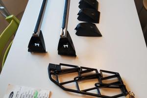 Set Barre Portatutto e Portasci Originali Ford