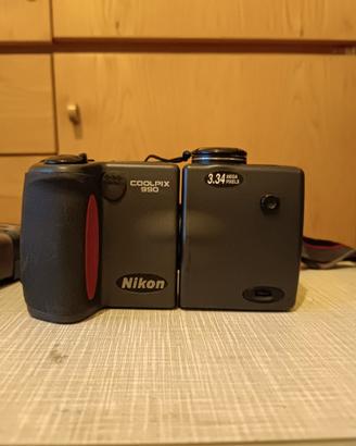 Nikon Coolpix 990 3,3 megapixel fotocamera digital