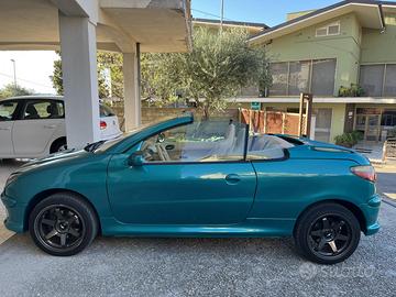 Peugeot 206 cc cabrio anno 2004 interni in pelle