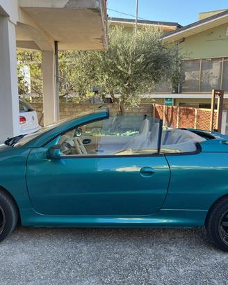 Peugeot 206 cc cabrio anno 2004 interni in pelle