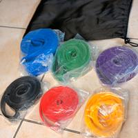 Elastici , cavigliere , morsetti