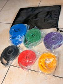 Elastici , cavigliere , morsetti