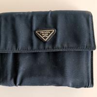 PORTAFOGLIO VINTAGE PRADA BLU