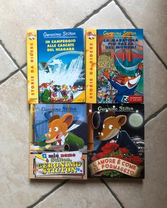 Lotto 4 Libri Geronimo Stilton