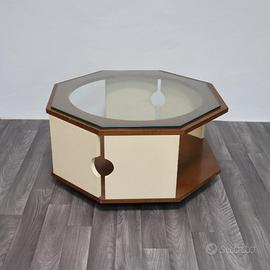 Tavolo da caffè ottagonale space age 1970’s Design