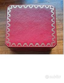 Scatola vintage orologi CARTIER