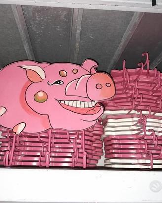 Appendiabiti A Forma Di Maialino - Porcellino