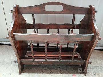 portariviste in legno