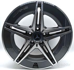 1 cerchio lega mercedes classe c amg r18 ls4789