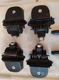 Attacchi per Barre Farad in Alluminio 