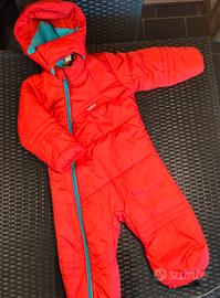 Tuta da neve baby 3anni, rossa
