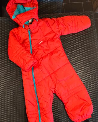 Tuta da neve baby 3anni, rossa