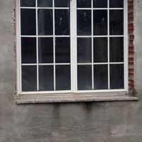 Finestra alluminio 140x140 con telaio,vetro camera