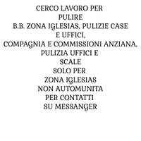 Lavoro B.B,PULIZIE