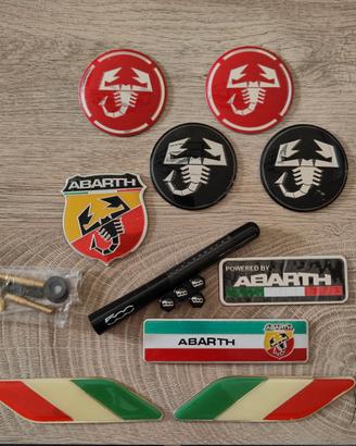 kit 6 pezzi Abarth