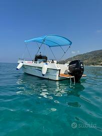 Barca Open 5,50m + Mercury Pro 40/60cv