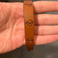 Bracciale vera pelle nuovo