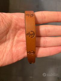 Bracciale vera pelle nuovo
