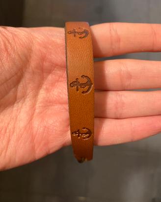Bracciale vera pelle nuovo